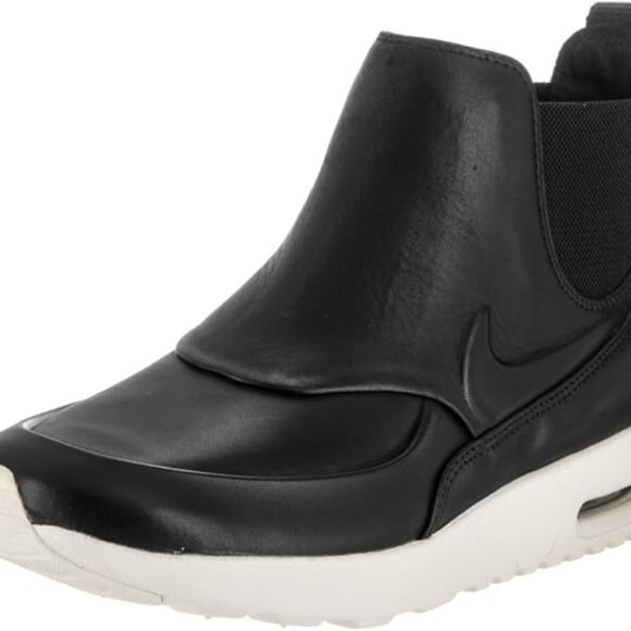 BNWOB WOMEN'S NIKE AIR MAX THEA MID BLACK WHITE 859550-001 US SIZE 6.5 - Picture 8 of 12